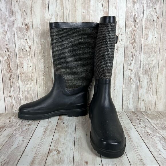Chooka Teeny Tweed Rain‎ Boots - Womens 7 - Picture 5 of 10
